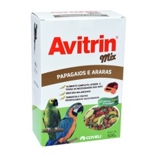 Avitrin Mix Papagaios e Araras 500g