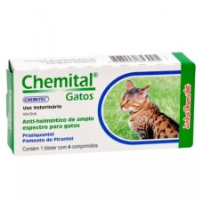 Chemital Gatos 04 comprimidos