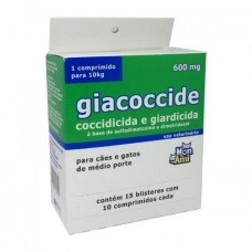 Giacoccide 600MG 10 Blister C/ 20 Comprimidos