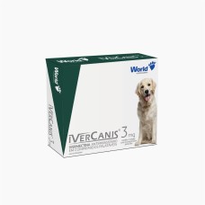 Ivercanis 3mg - cx c/ 12 blisters de 4 comprimidos