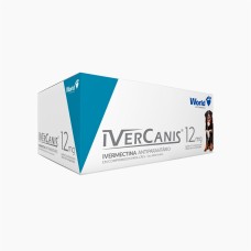 Ivercanis 12mg Cx c/ 12 Blisters de 4 comprimidos